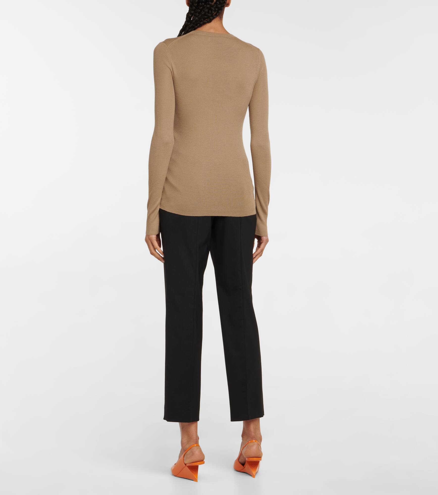 Wool and silk sweater - 3