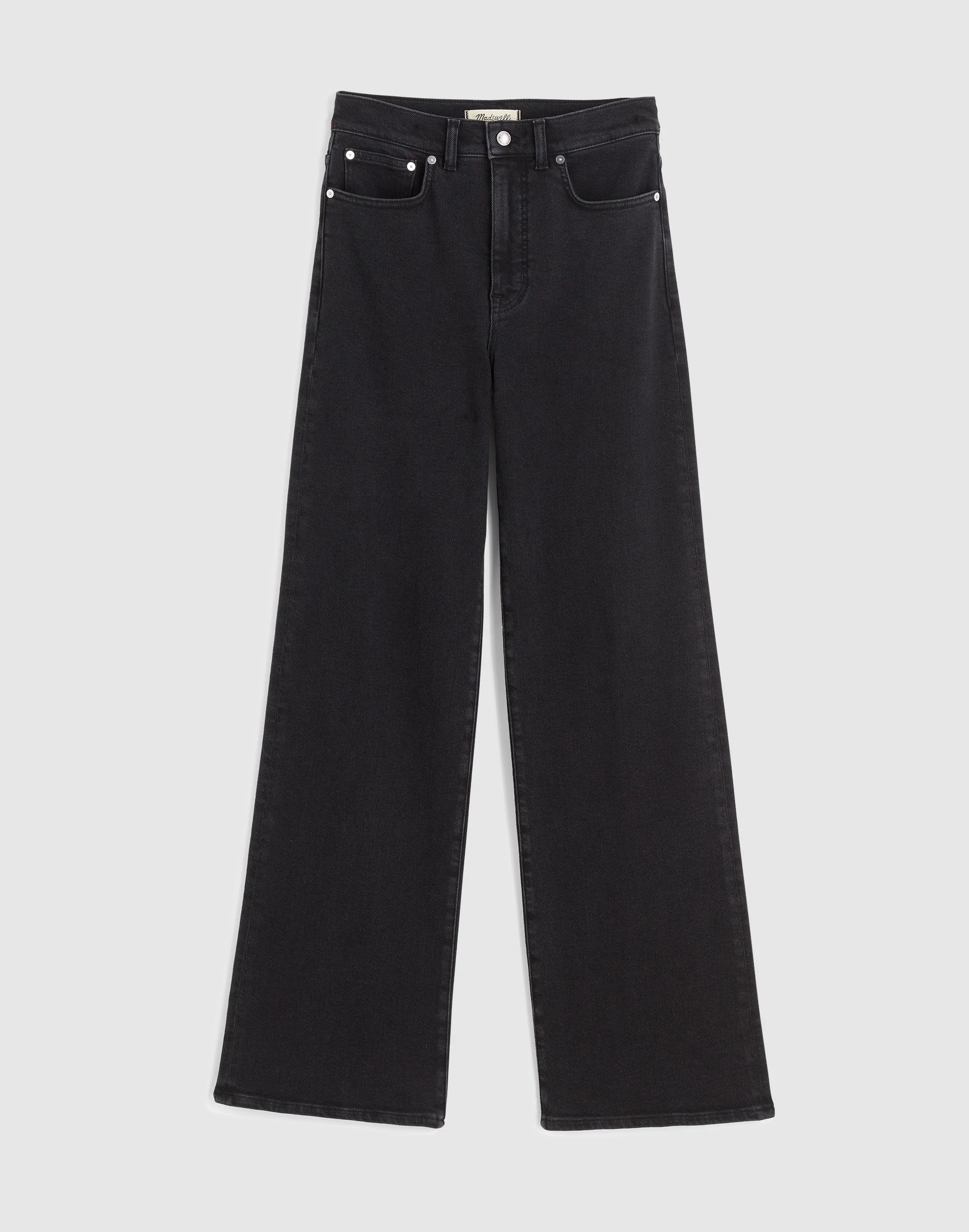 The Wide-Leg Jean in Super Stretch Denim - 1