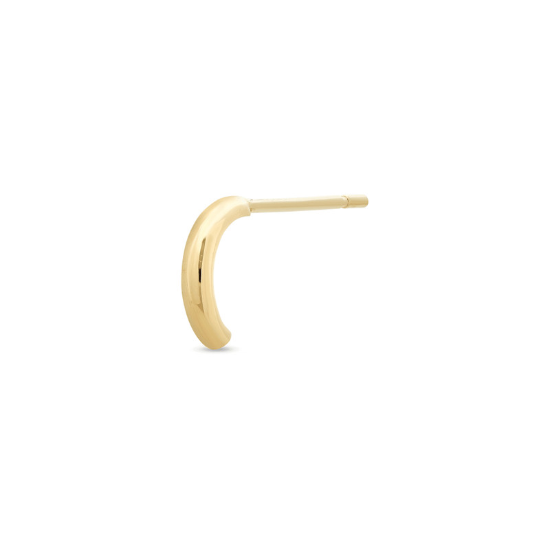 Teeny Tiny Gold Huggie 1