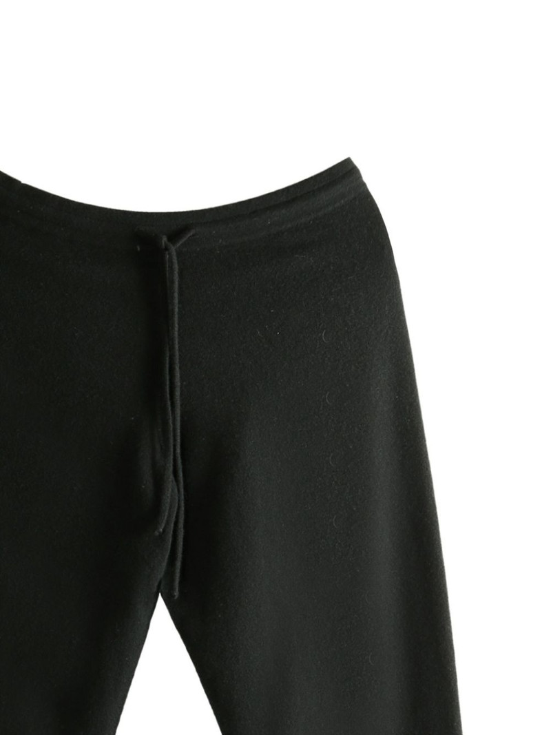 The Row drawstring cashmere trousers outlook