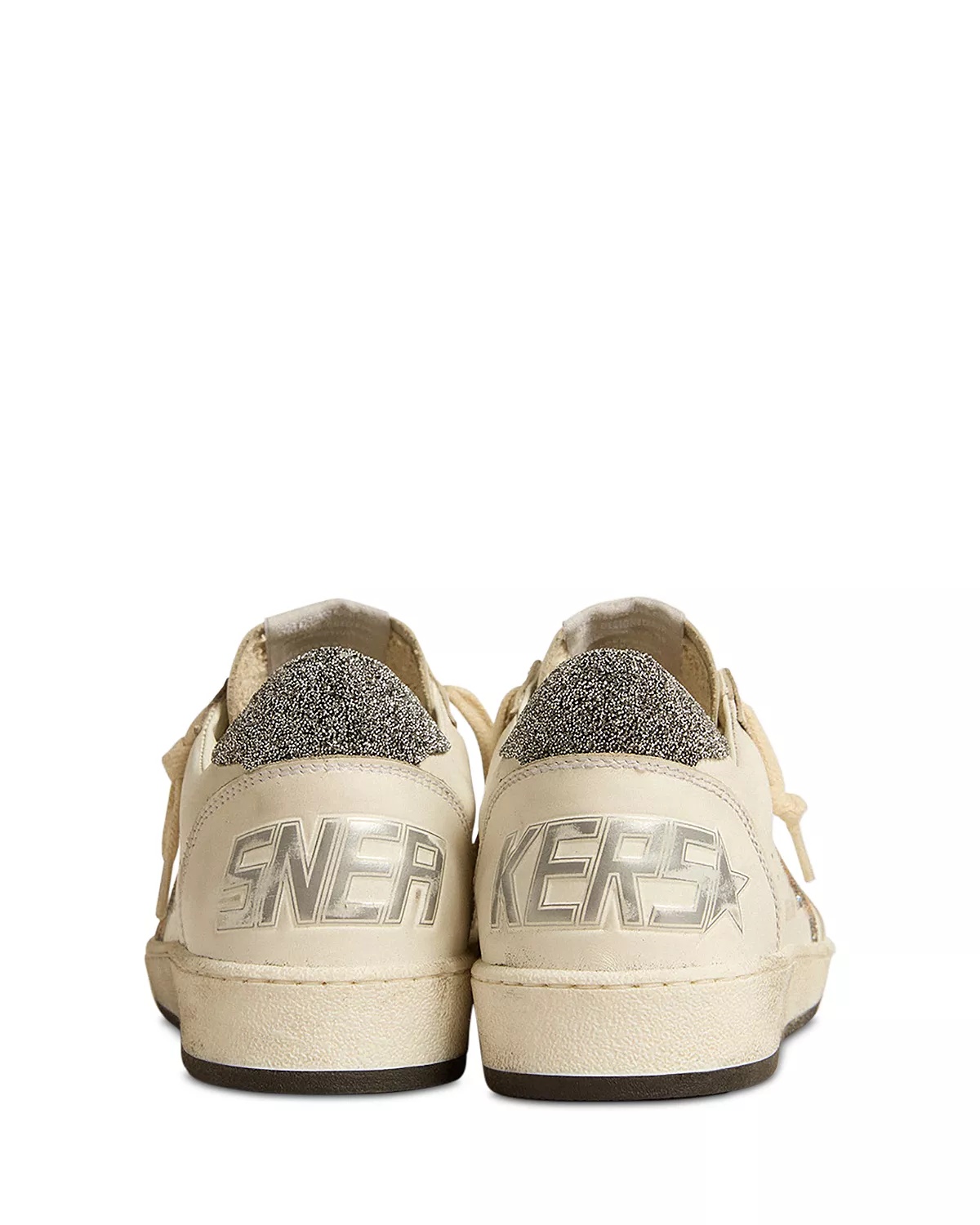 Women's Ball Star Lace Up Low Top Sneakers - 4