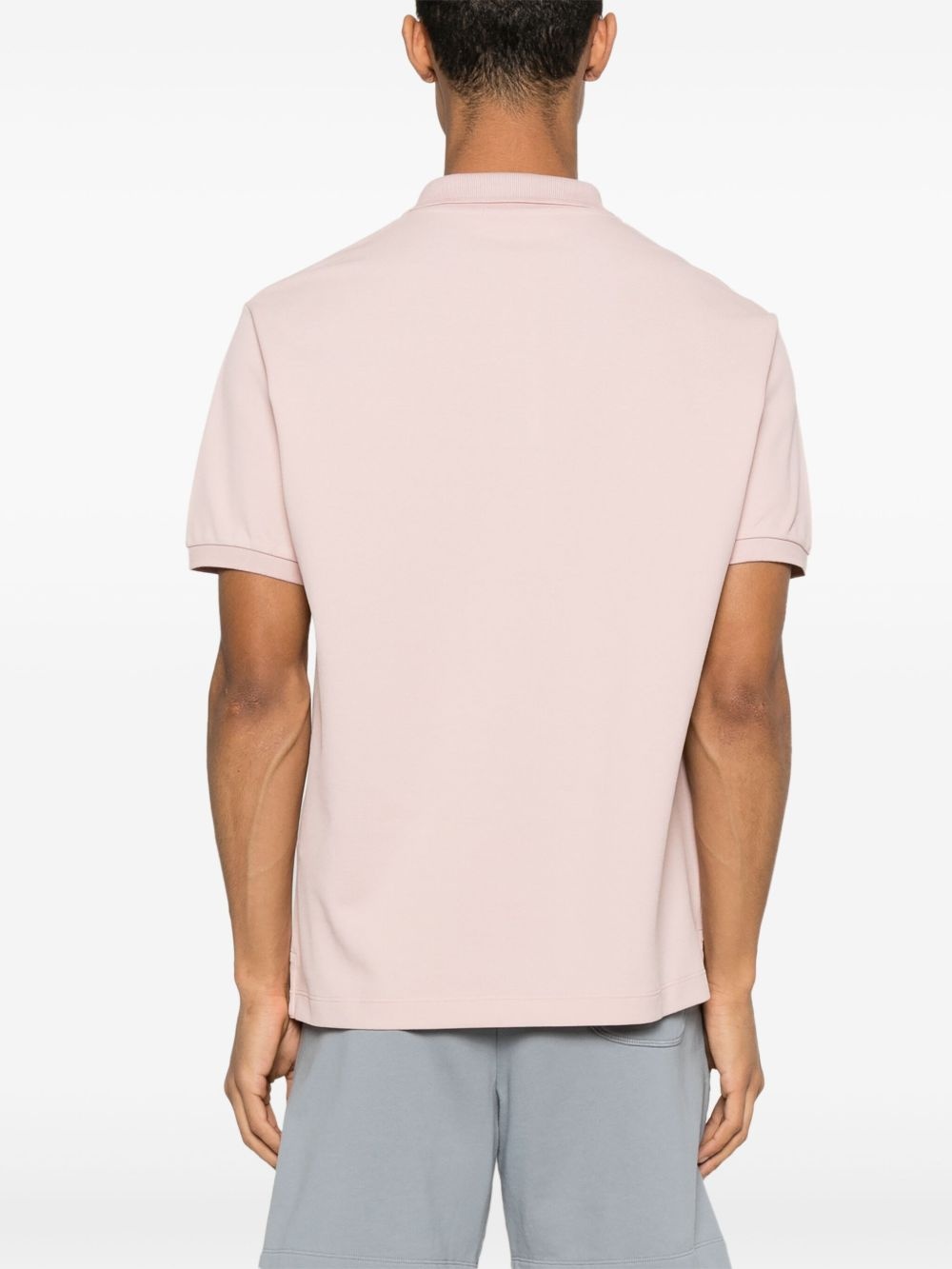 piqué cotton polo shirt - 3