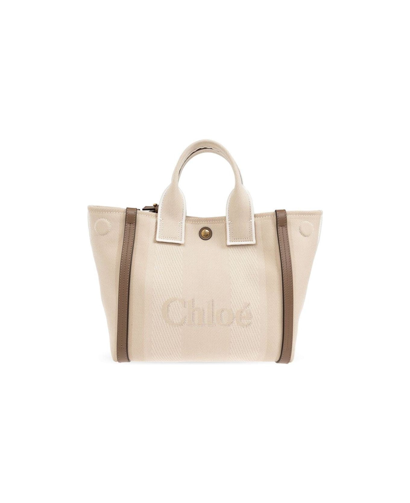 Carry Logo Detailed Small Tote Bag - 2
