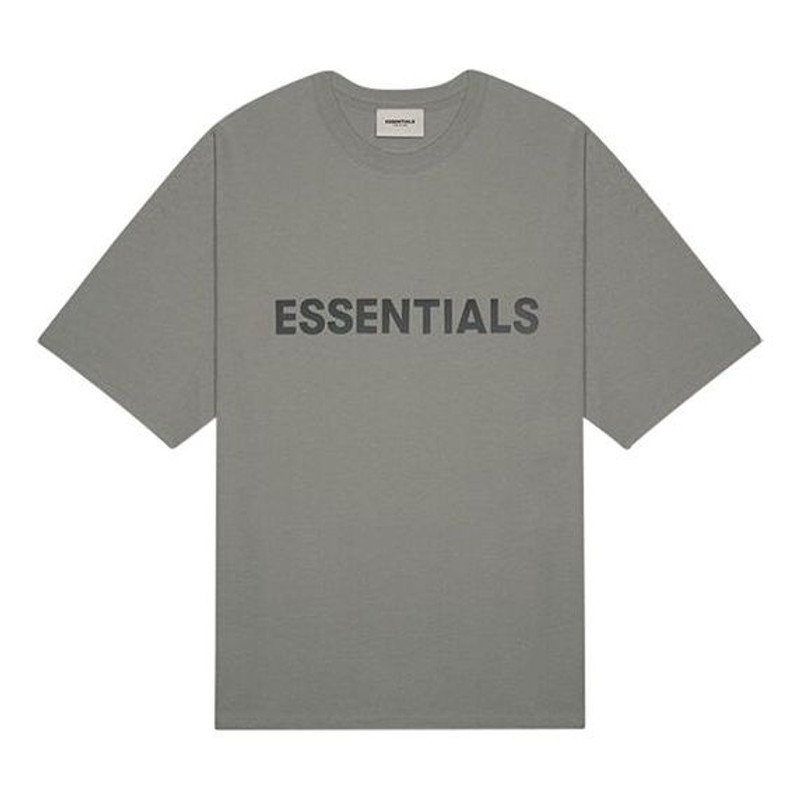 Fear of God Essentials SS20 Graphic Logo Gray Flannel/Charcoal Tee FOG-SS20-406 - 1