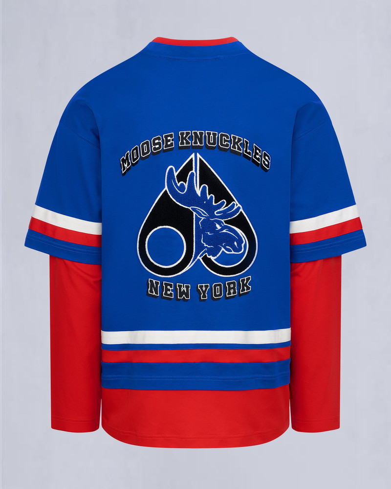 NHL X MOOSE KNUCKLES RANGERS TEE 6