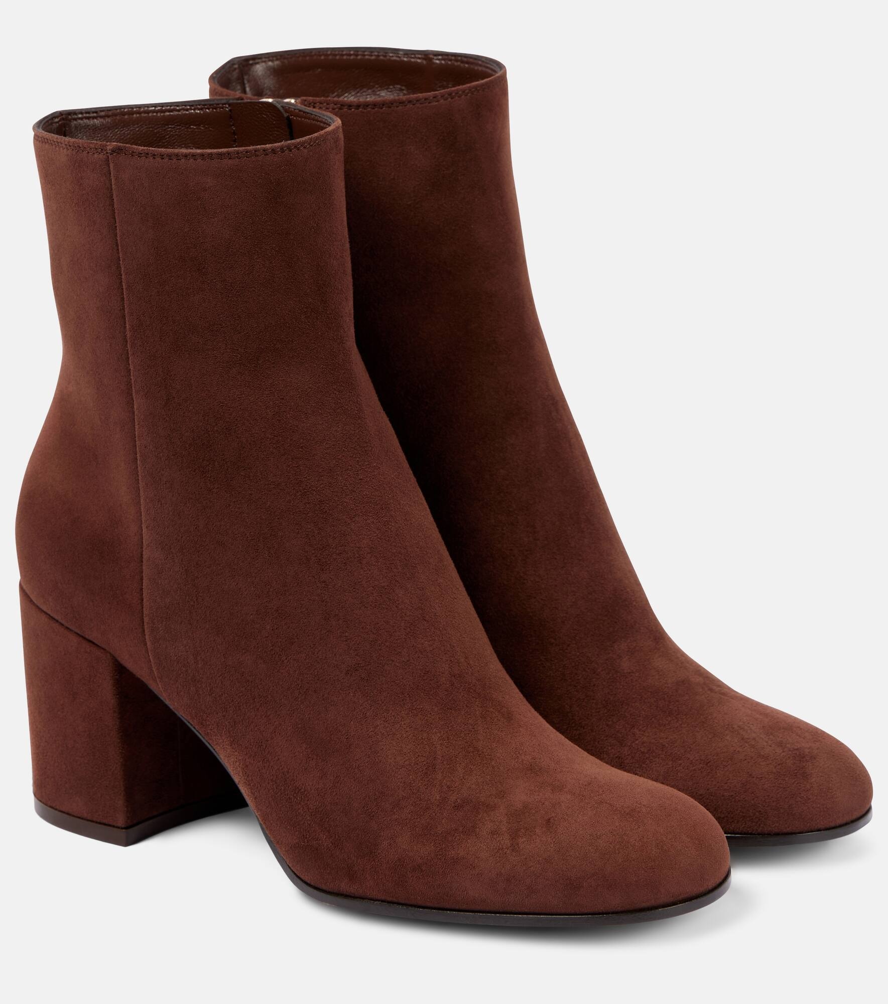 Joelle 70 suede ankle boots - 1