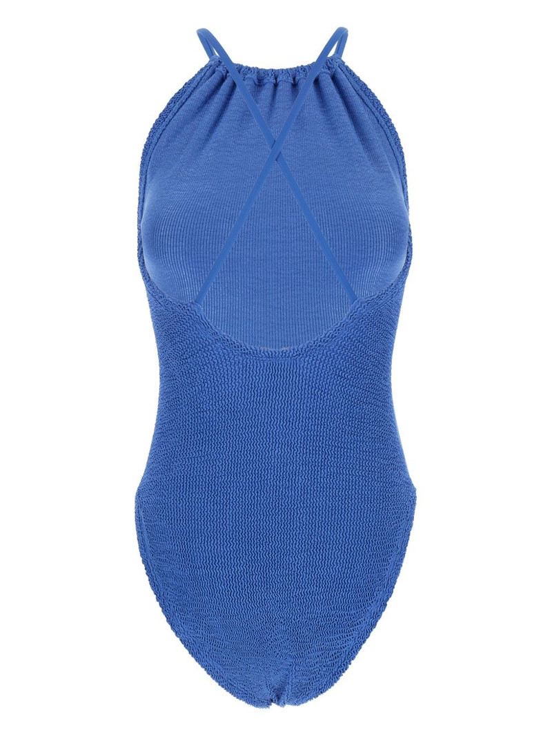 Hunza G textured swimsuit outlook