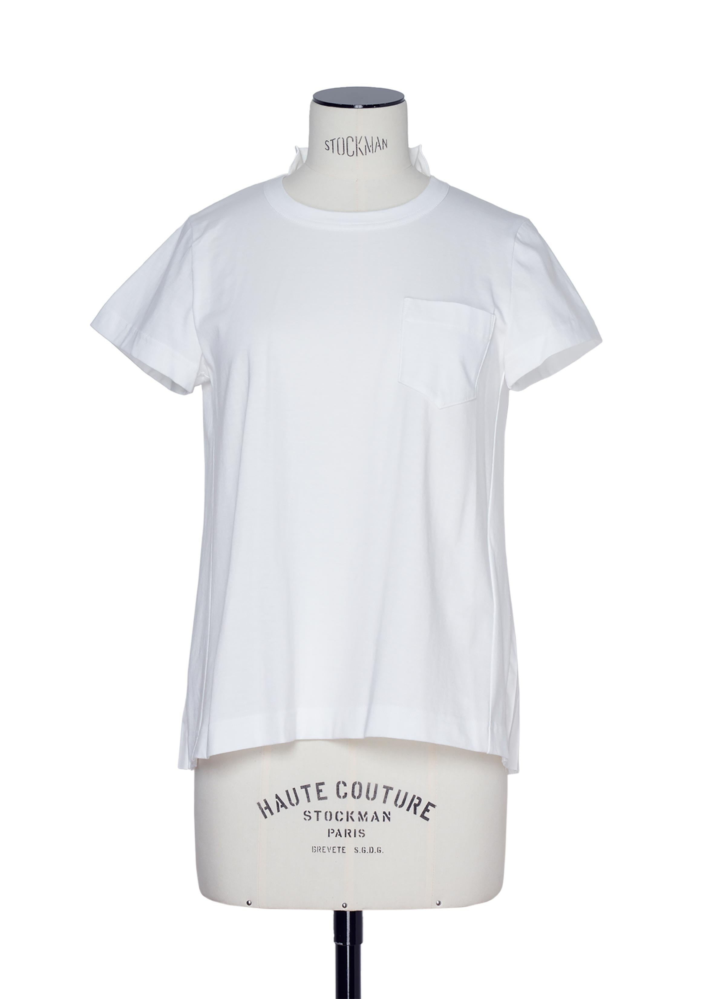 Cotton Poplin x Cotton Jersey T-Shirt - 2
