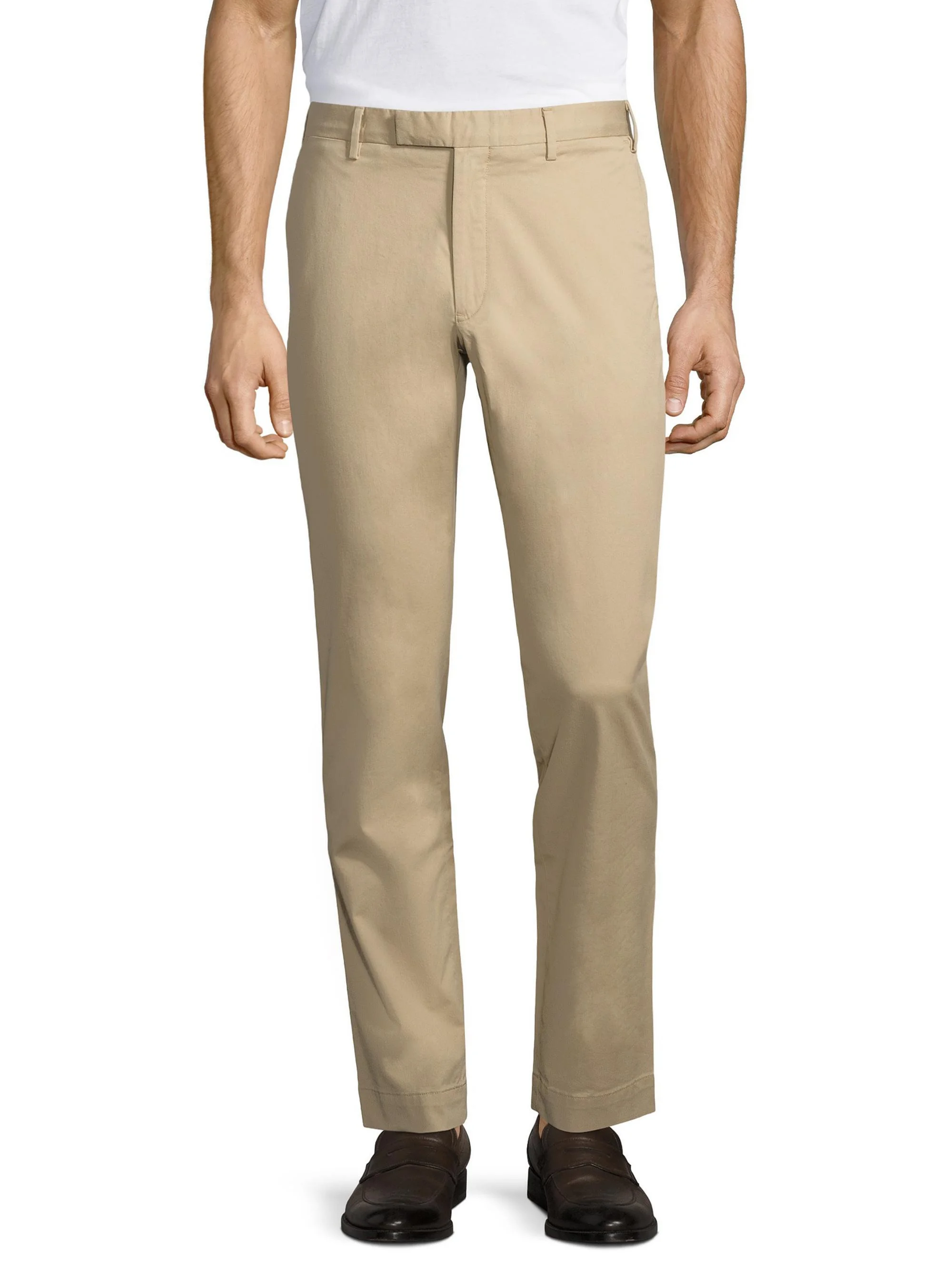 Men's Stretch Military Pants - Classic Khaki - 1