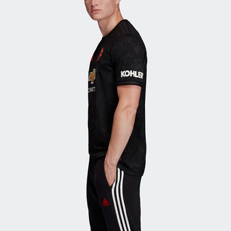 adidas Manchester United Third Jersey 'Black' ED7390 - 7