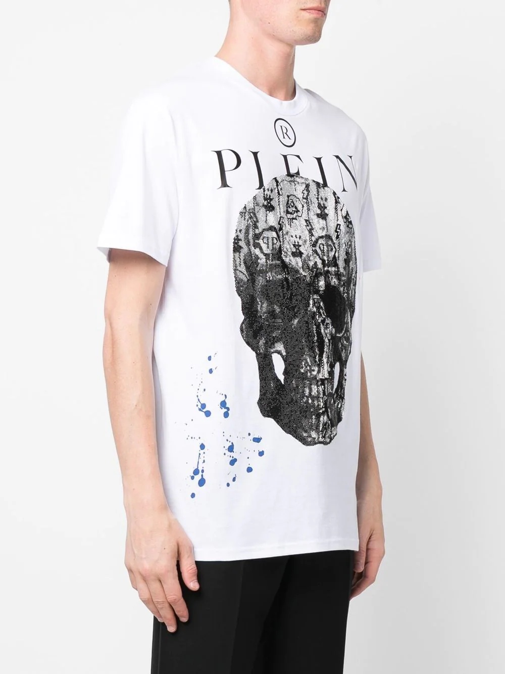 skull-print short-sleeve T-shirt - 3