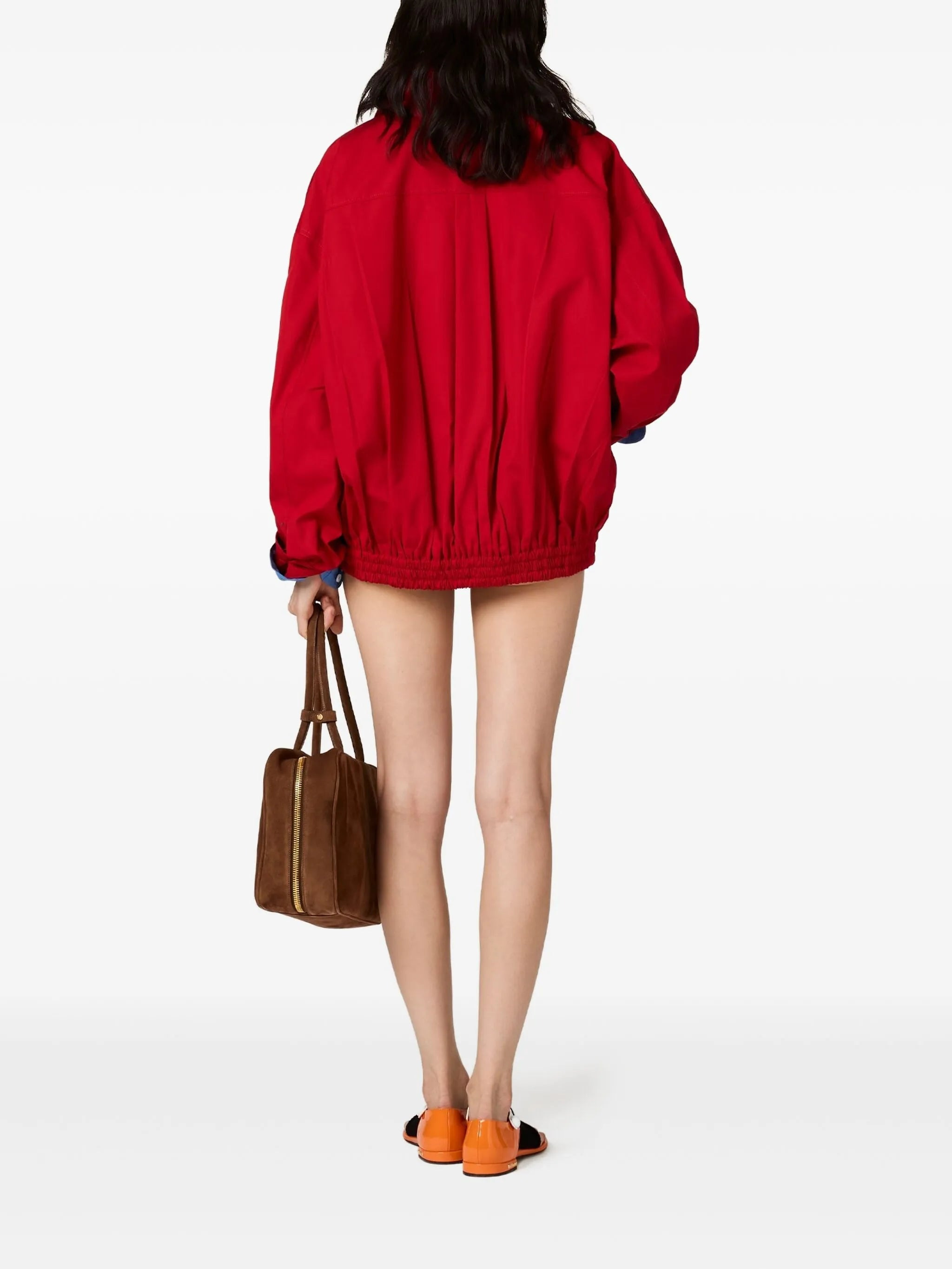 poplin bomber jacket - 3