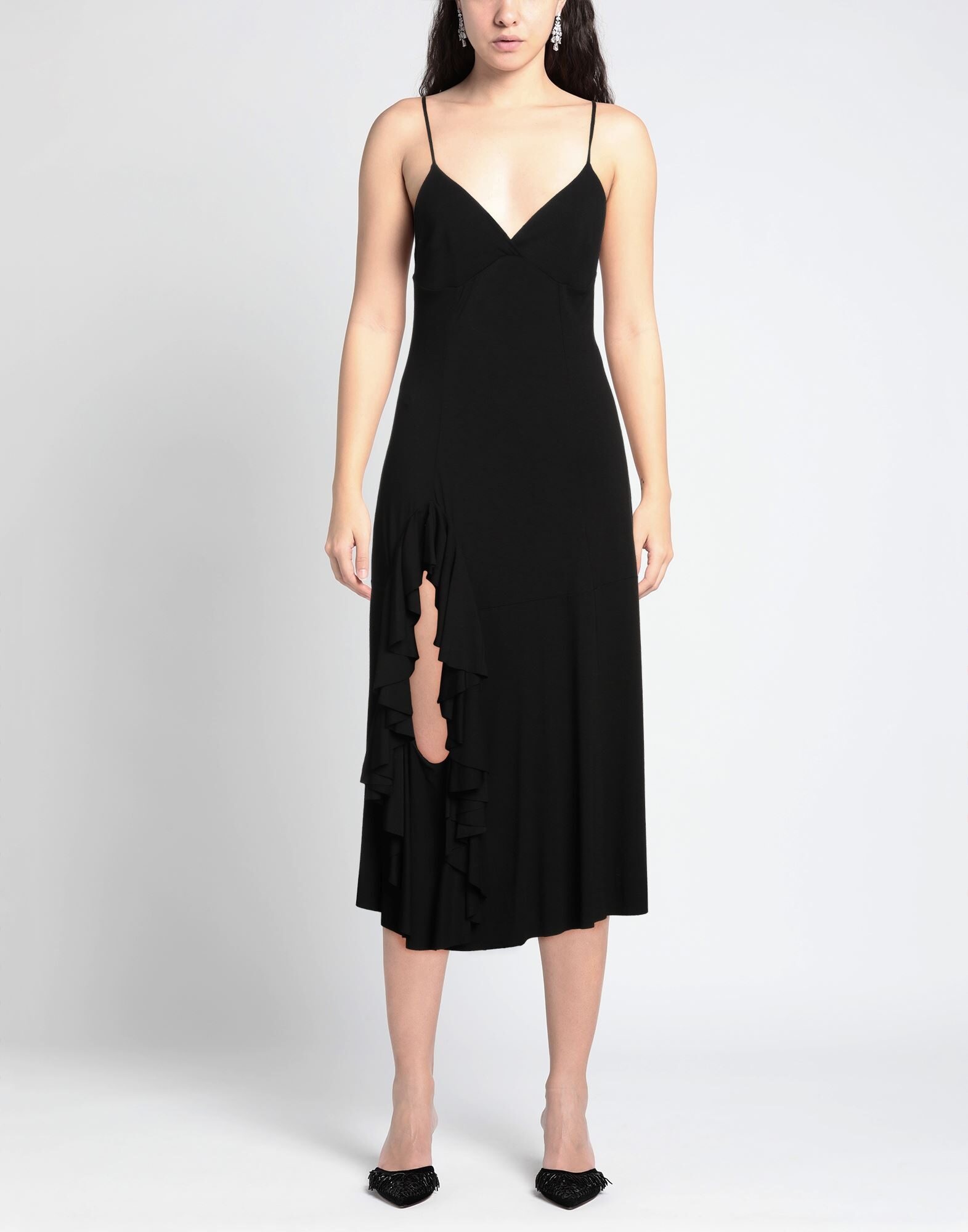 Black Women's Midi Dress - 3