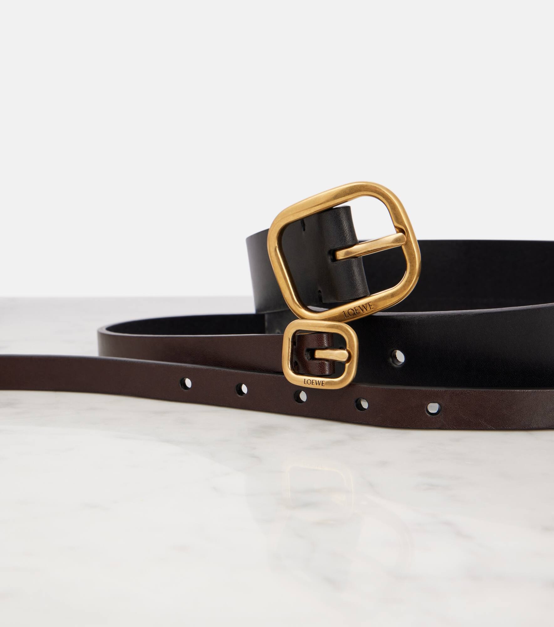 Multi leather belt - 3