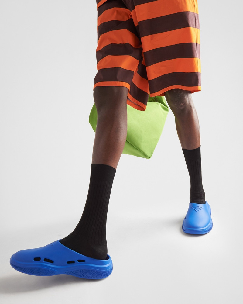 Prada Foam rubber mules outlook