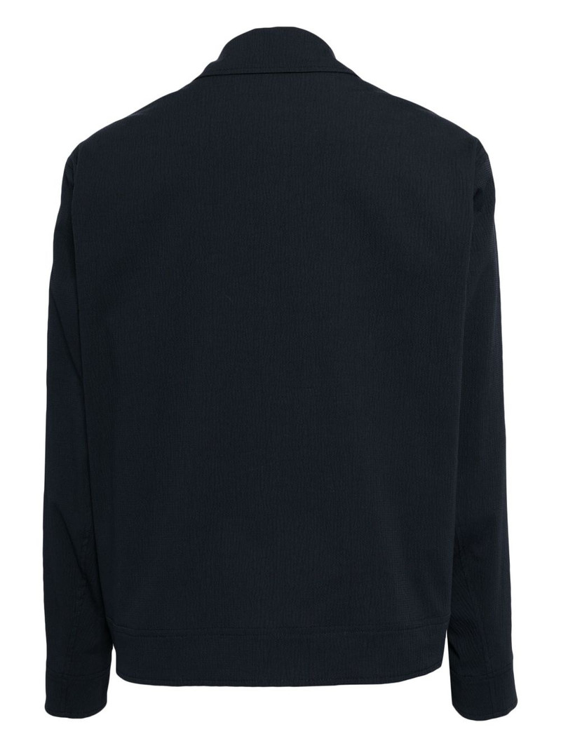 LARDINI zipped lightweight jacket outlook