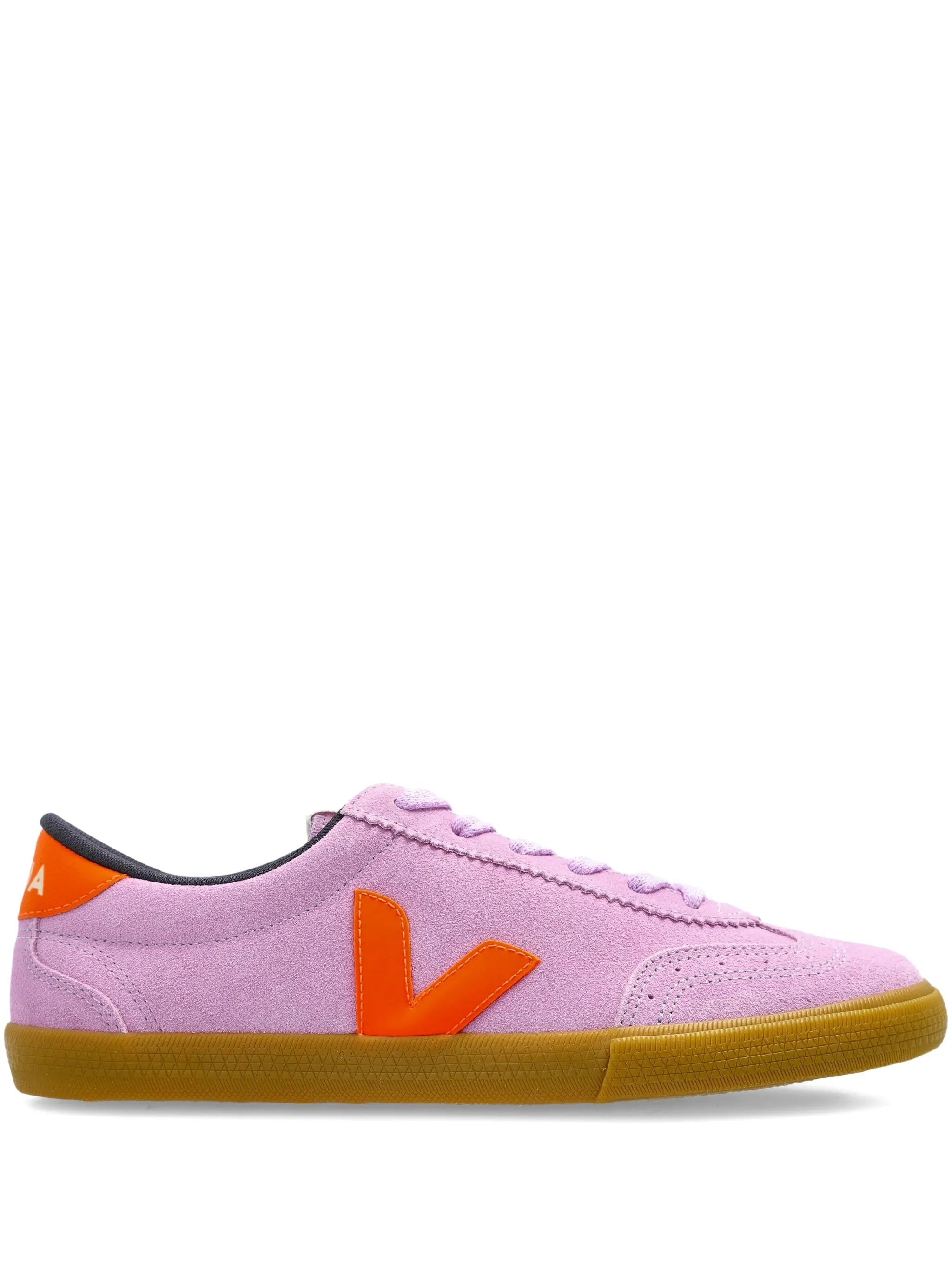 Veja Suede Logo Sneakers - 1