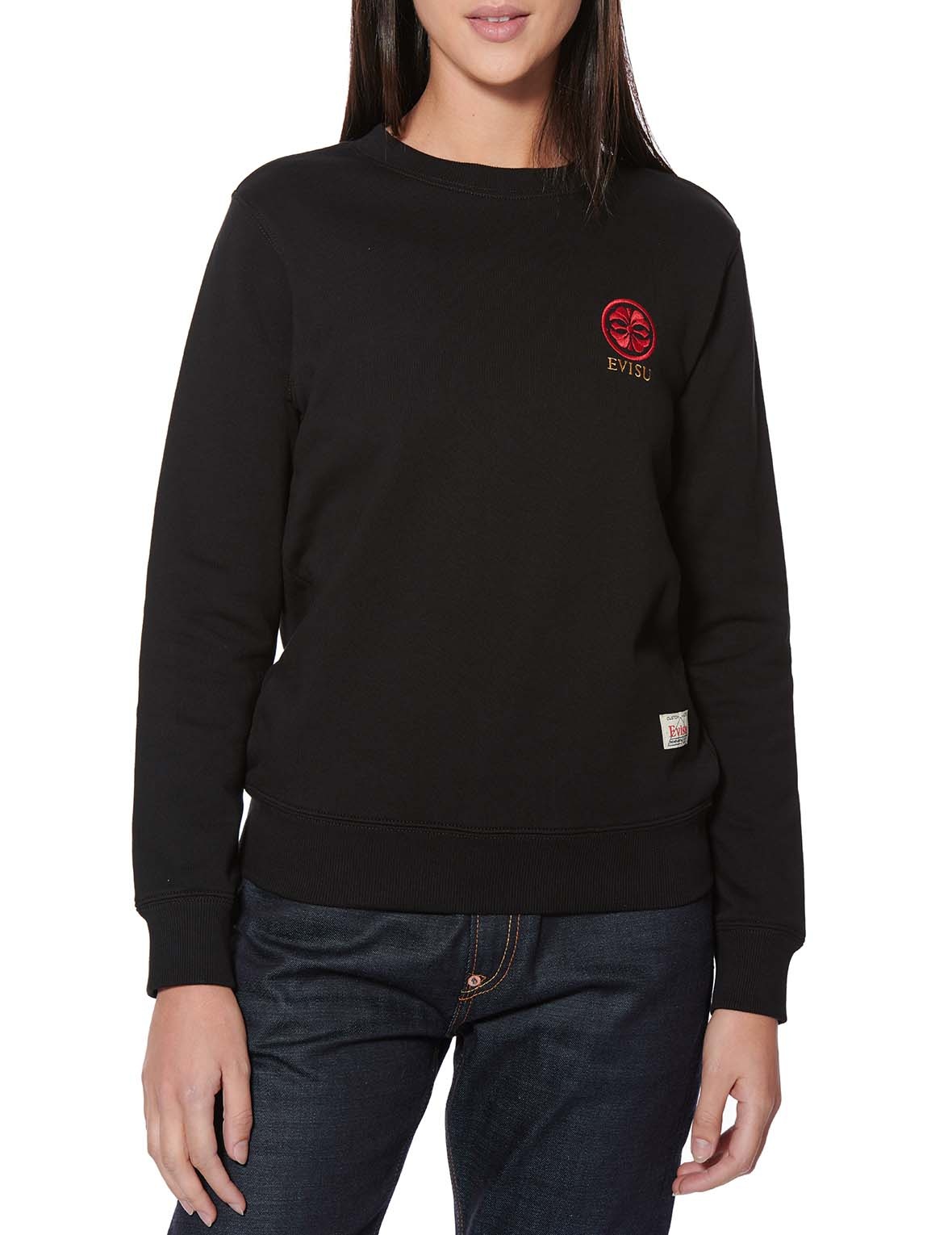 THREE WISE DARUMAS POSTER PRINT SWEATSHIRT - 4