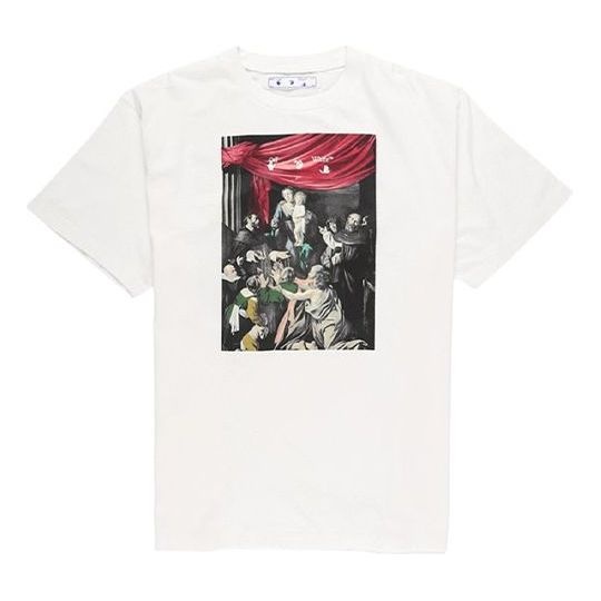 Off-White FW20 Caravaggio Painting Oversize OMAA038E20JER0050110 - 1