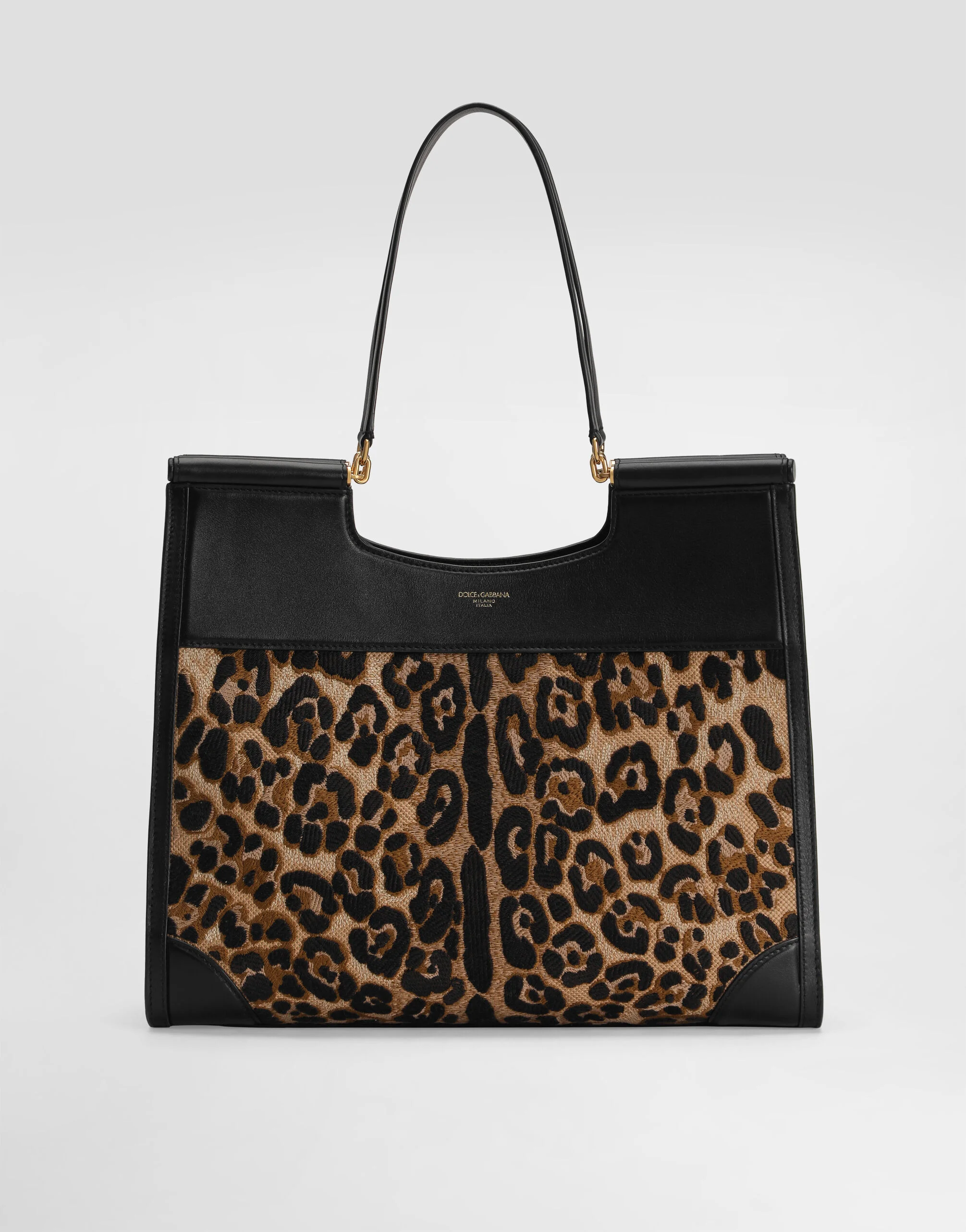 Sicily large shopping bag with embroidery - 1