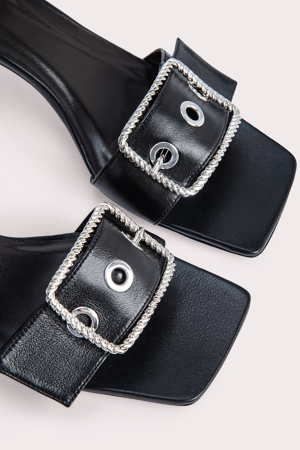 Davina Black Nappa Leather - 5