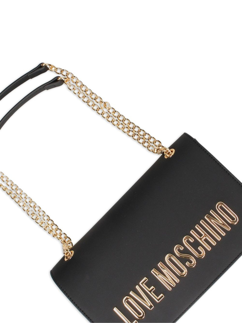 small logo-plaque shoulder bag 4