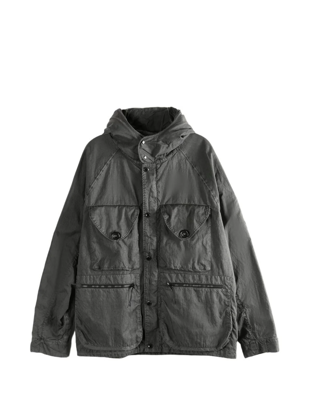 Panama-R hooded button jacket - 1