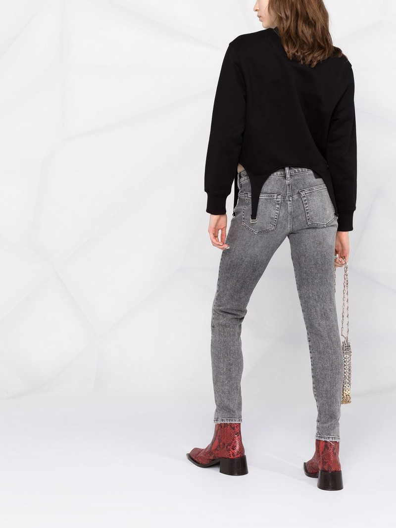 high-rise D-Jevel slim jeans 6