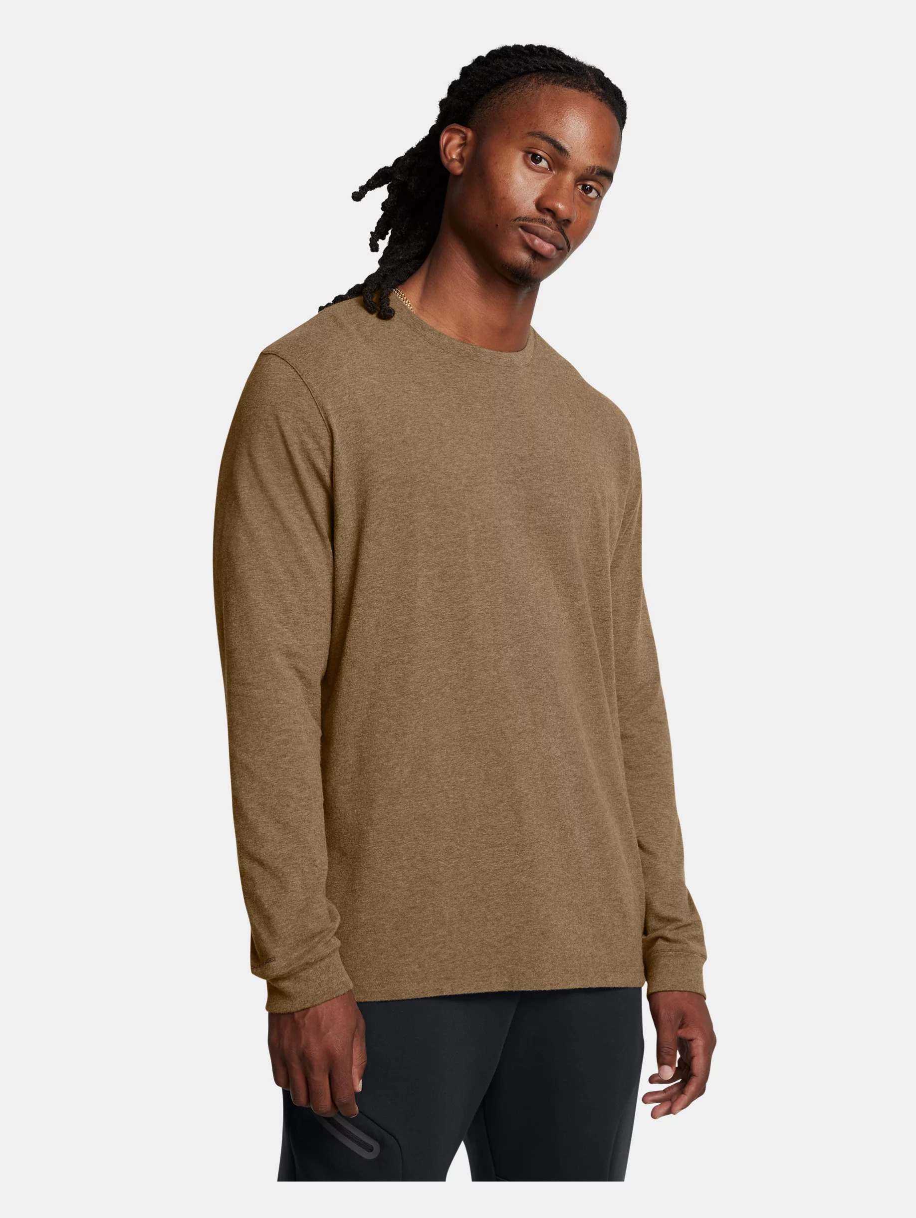 Men's UA Icon Charged Cotton® Long Sleeve - 2