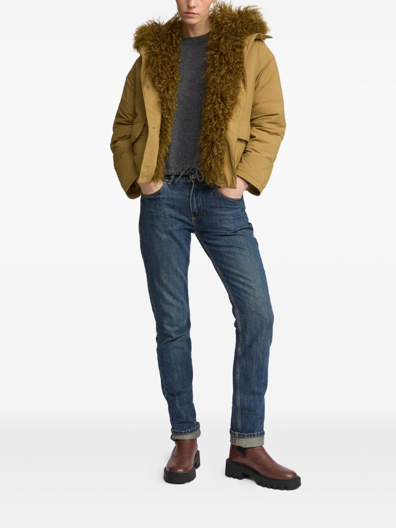 Yves Salomon lambshearling-trimmed down jacket outlook