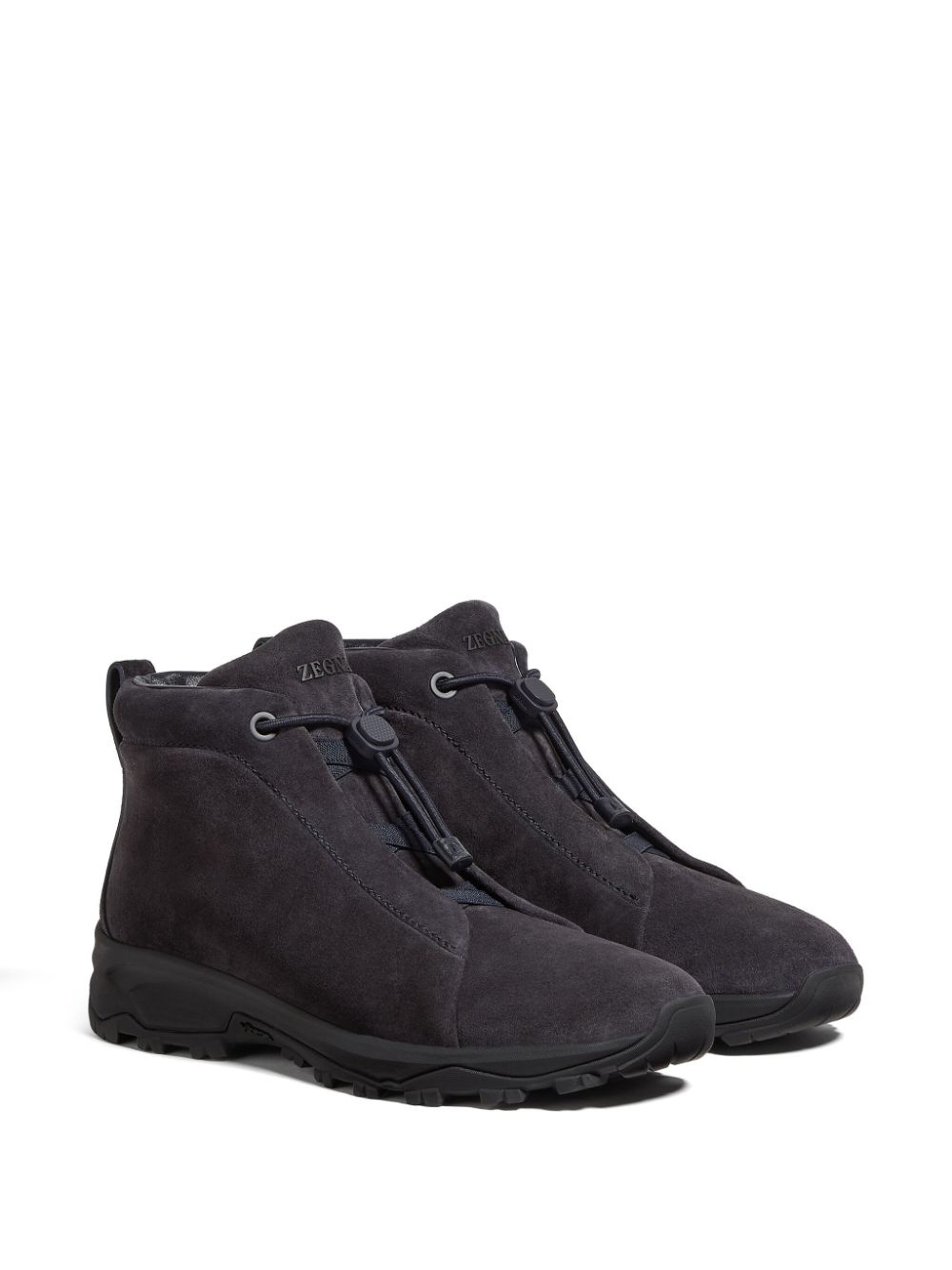 Triple Stitch Vetta suede boots - 2