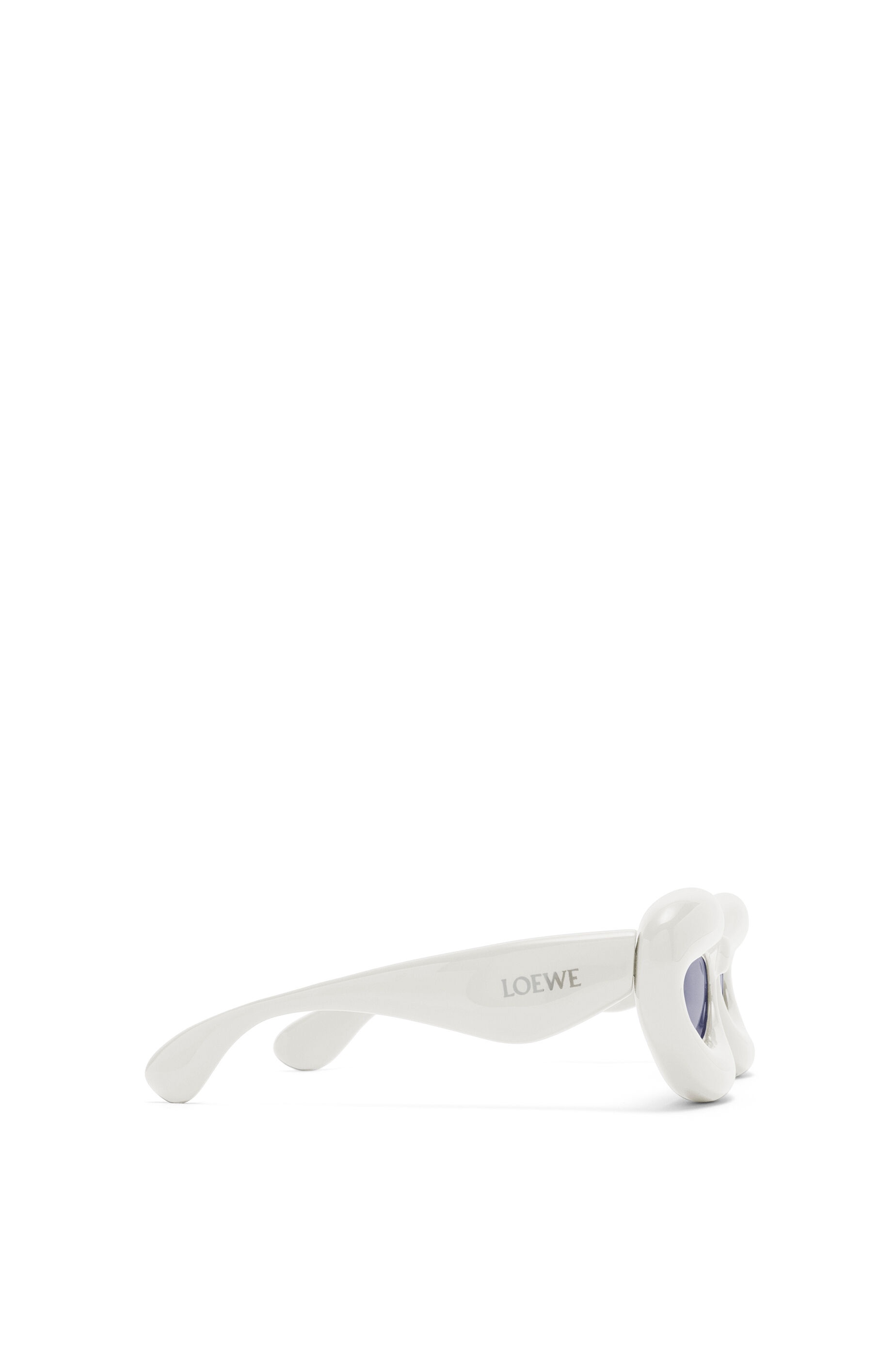 Inflated cateye sunglasses in nylon - 4