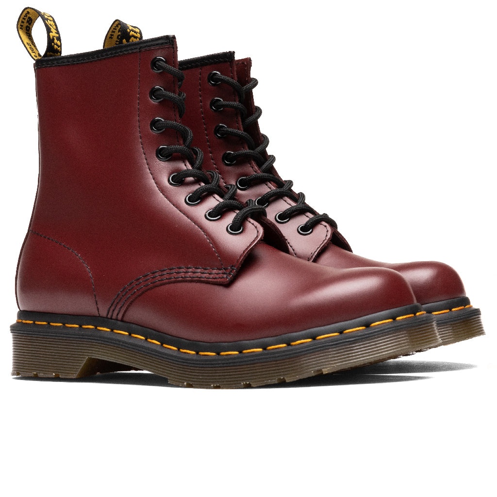 DR. MARTENS WOMEN'S 1460 CHERRY RED SMOOTH - RED - 2
