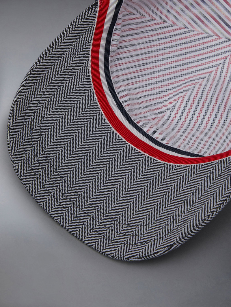 Fun-Mix Prince of Wales Heavy Suiting 6-Panel Baseball Cap 5