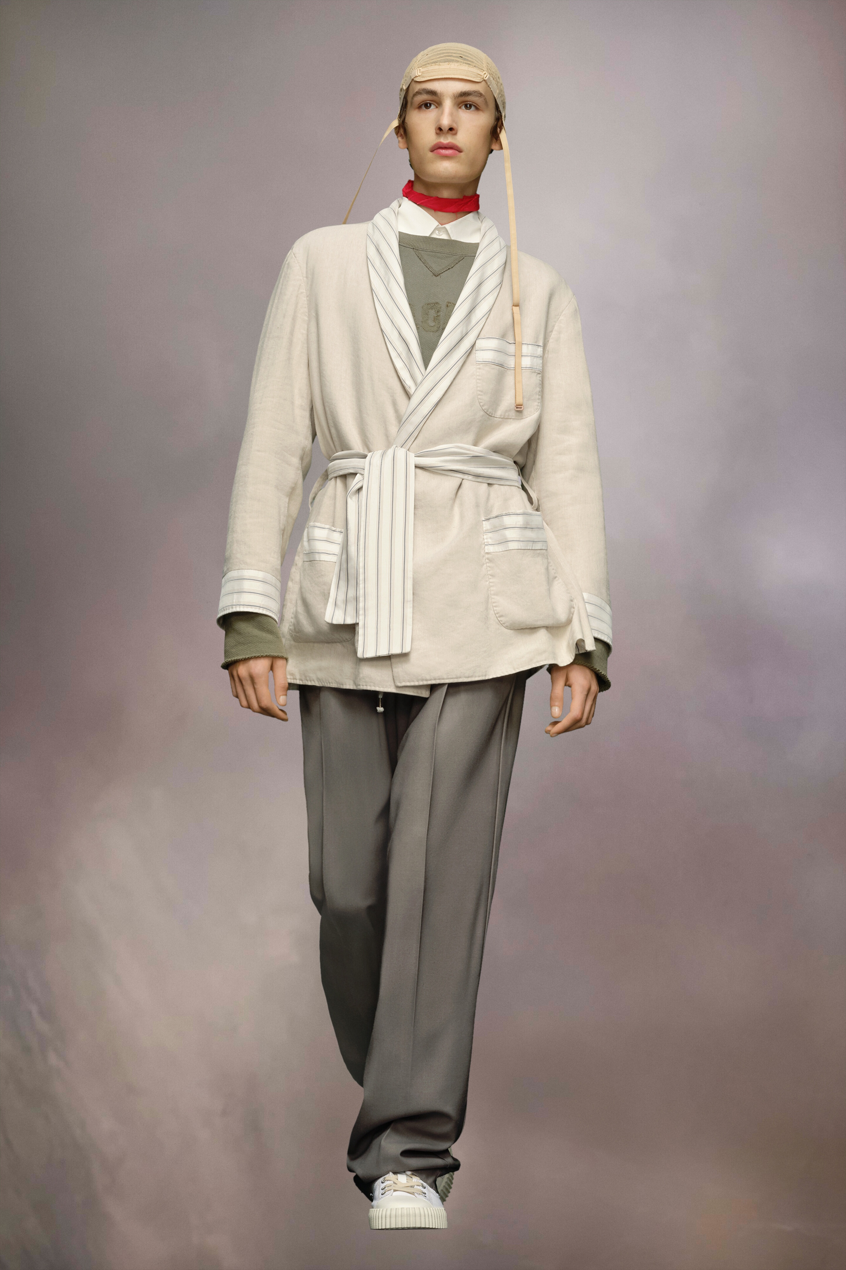 Fluid linen jacket - 2
