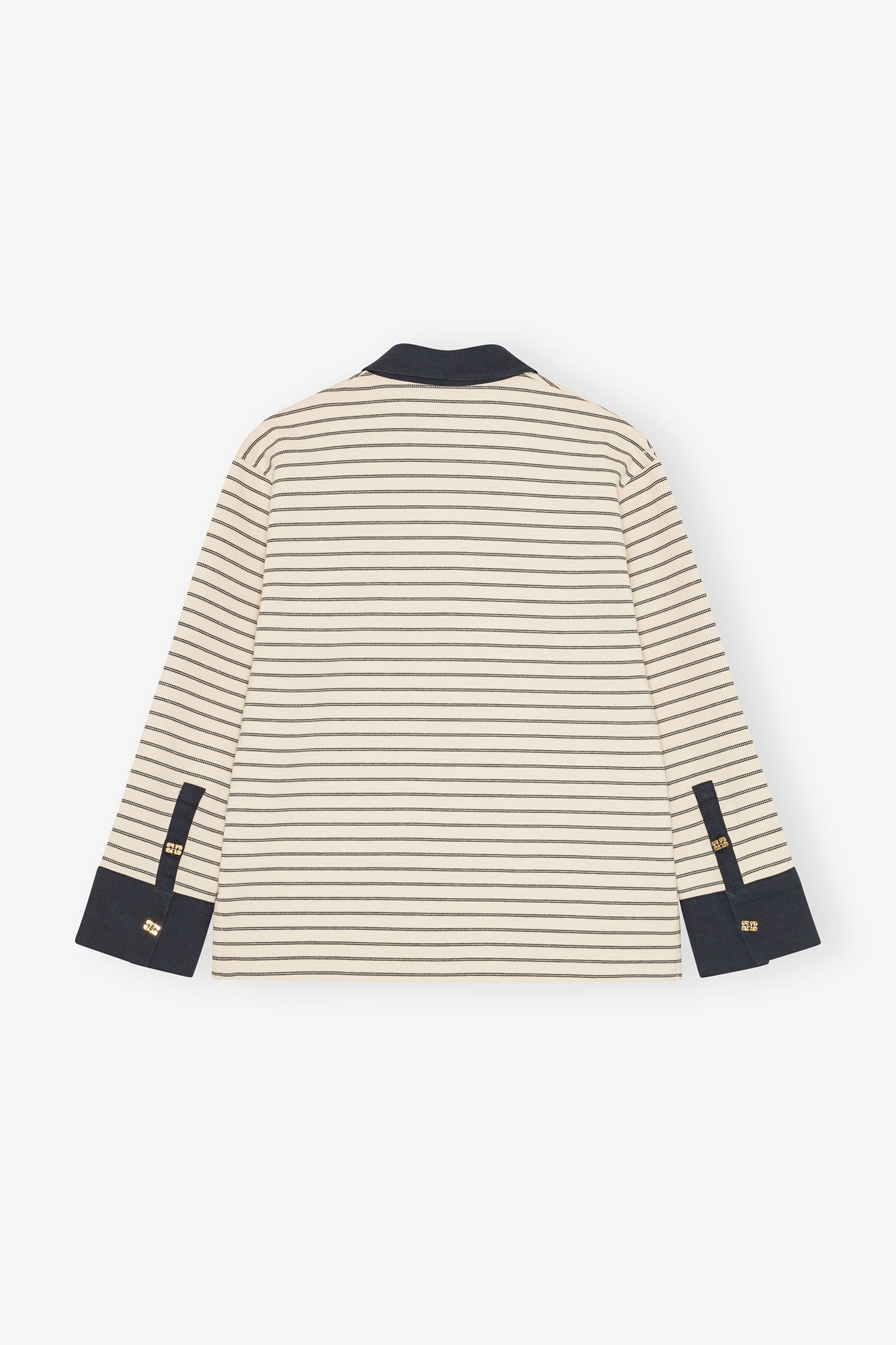 STRIPED COTTON POLO - 6