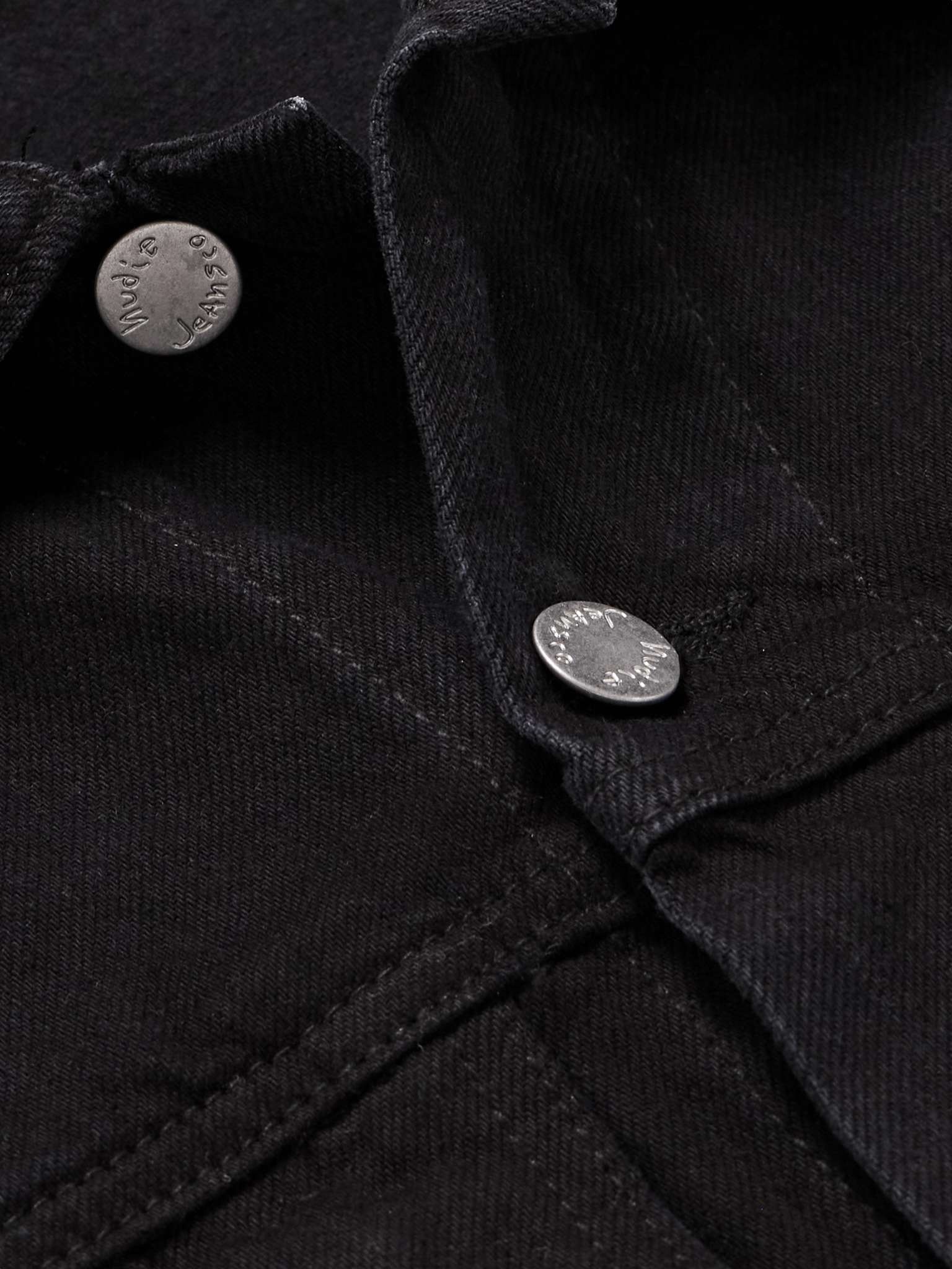 Robby Vintage Logo-Appliquéd Denim Jacket - 5