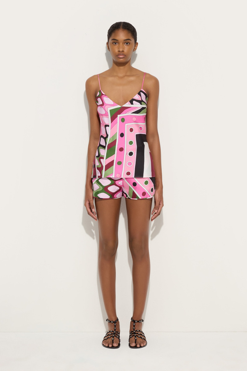 PUCCI VIVARA PRINT SILK SHORTS outlook