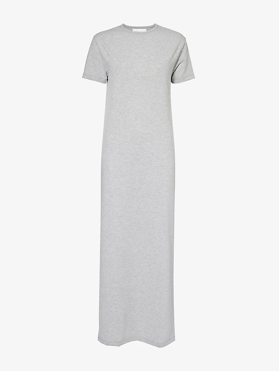 Maya stretch-cotton maxi T-shirt dress - 1