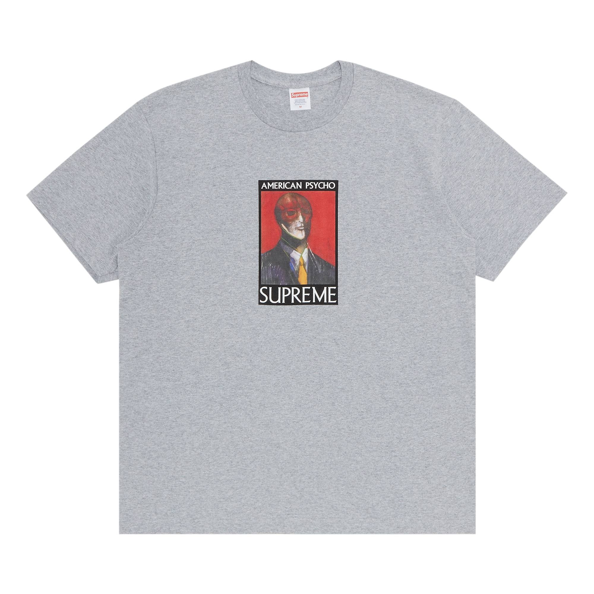 Supreme Supreme American Psycho Tee 'Heather Grey' | REVERSIBLE