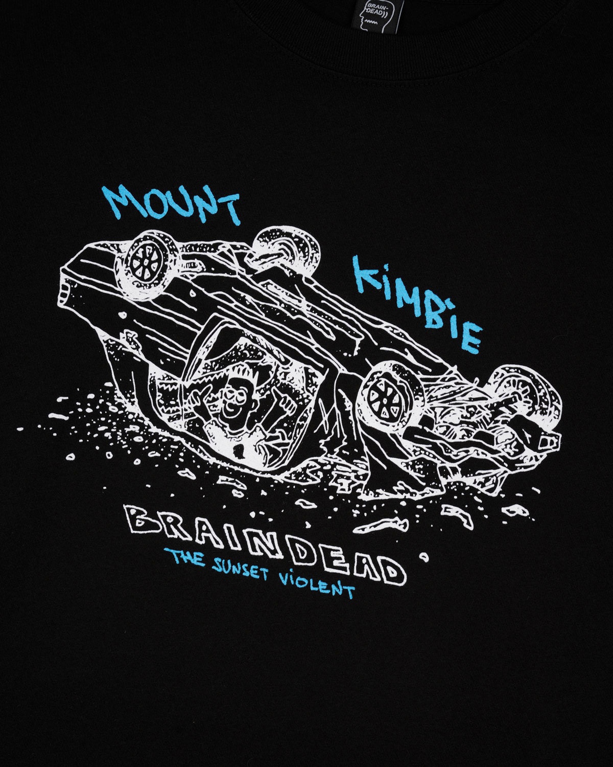 Brain Dead x Mount Kimbie The Sunset Violent Long Sleeve T-shirt - Black - 2