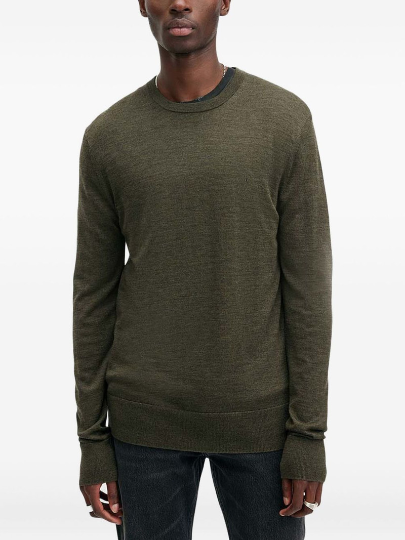 Mode crew-neck wool sweater 1