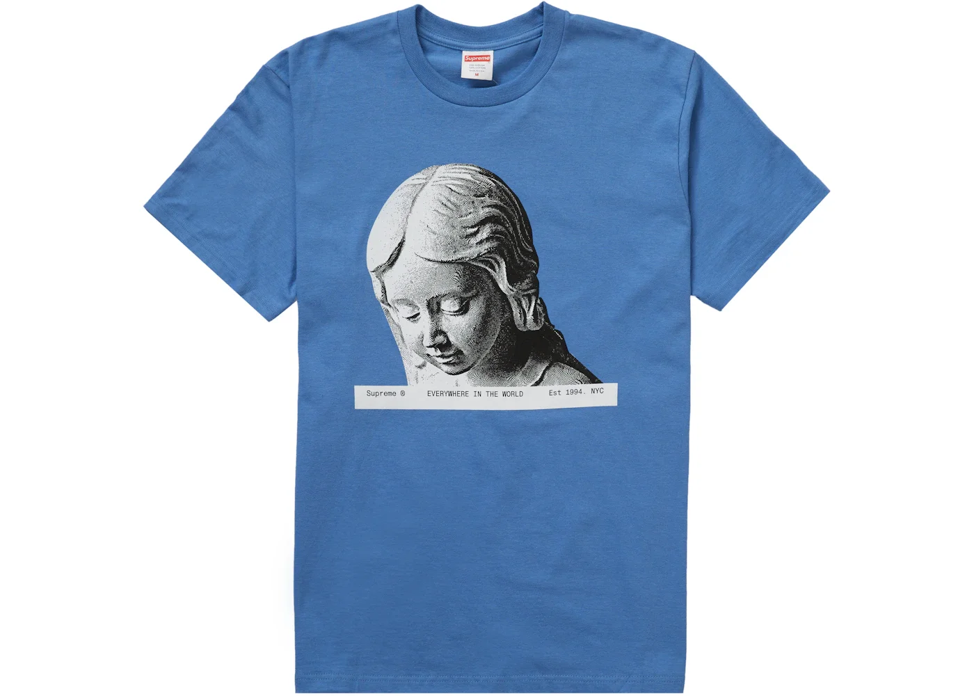 Supreme Everywhere Tee Dusty Light Royal - 1