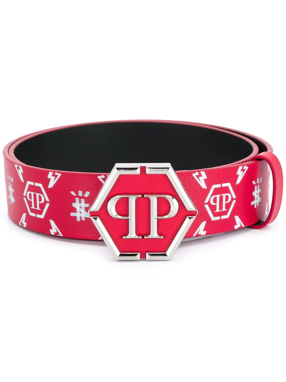 hexagon PP buckle belt - 1