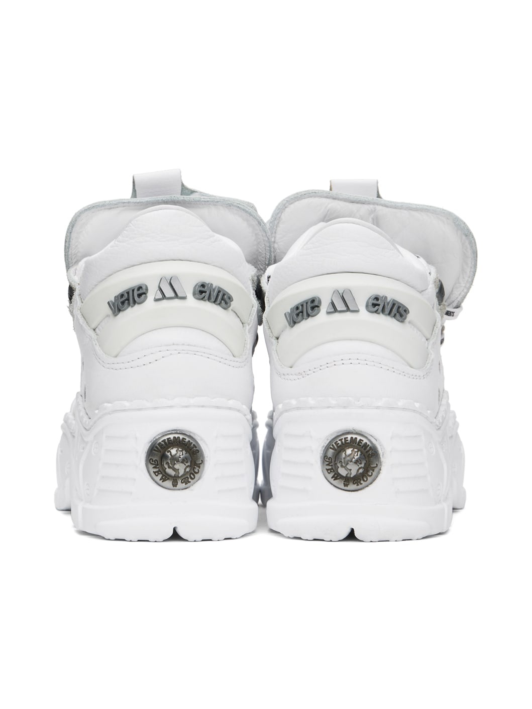 White New Rock Edition Race Sneakers - 2