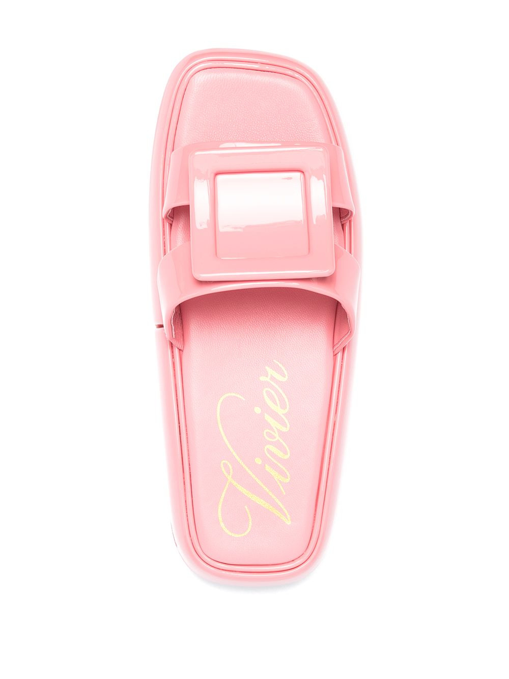 Vivier leather slides - 4