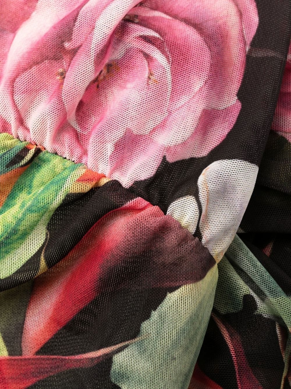 floral-print short dress - 6
