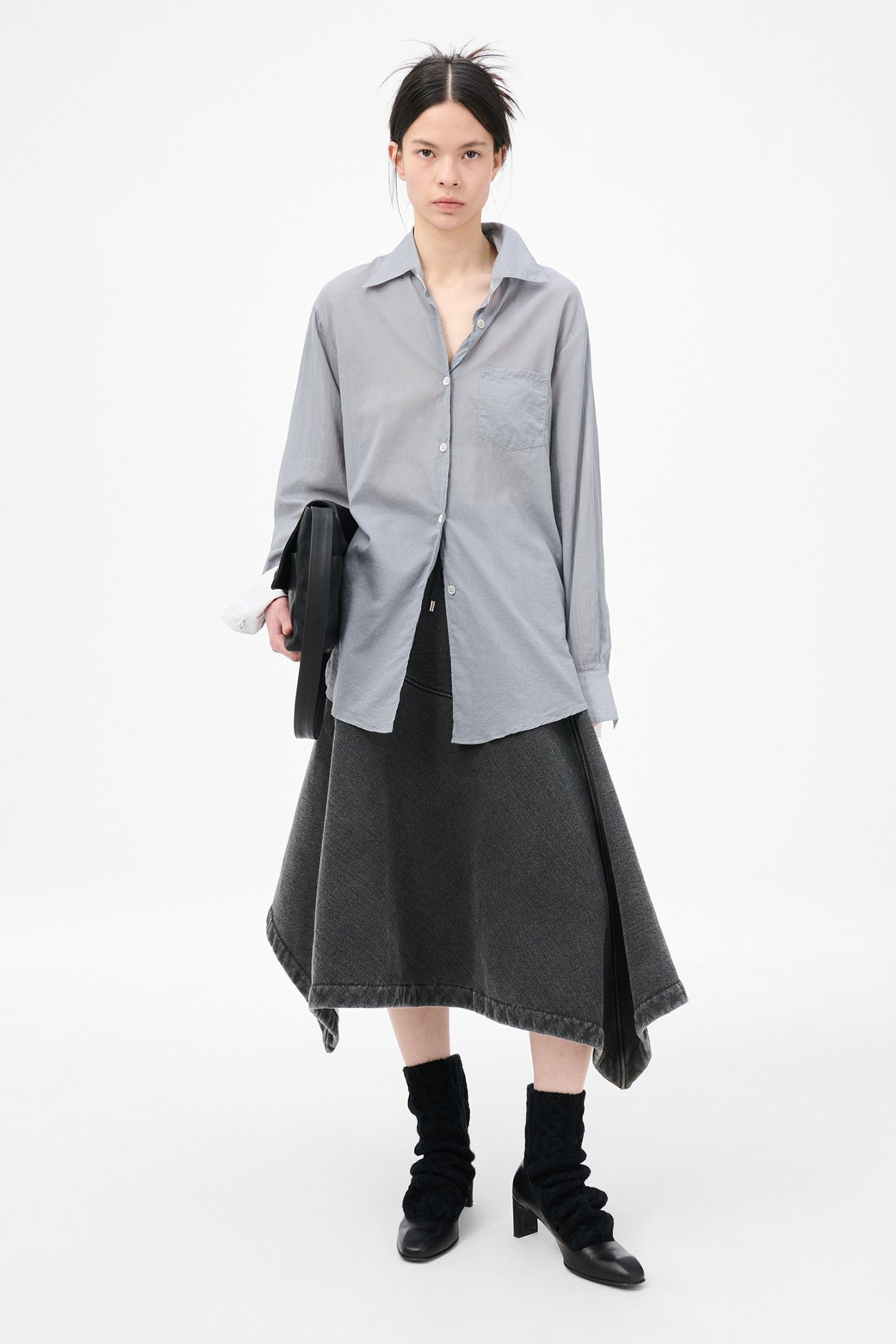 Sincere Shirt Ice Cold Grey Cloudy Cotton - 2