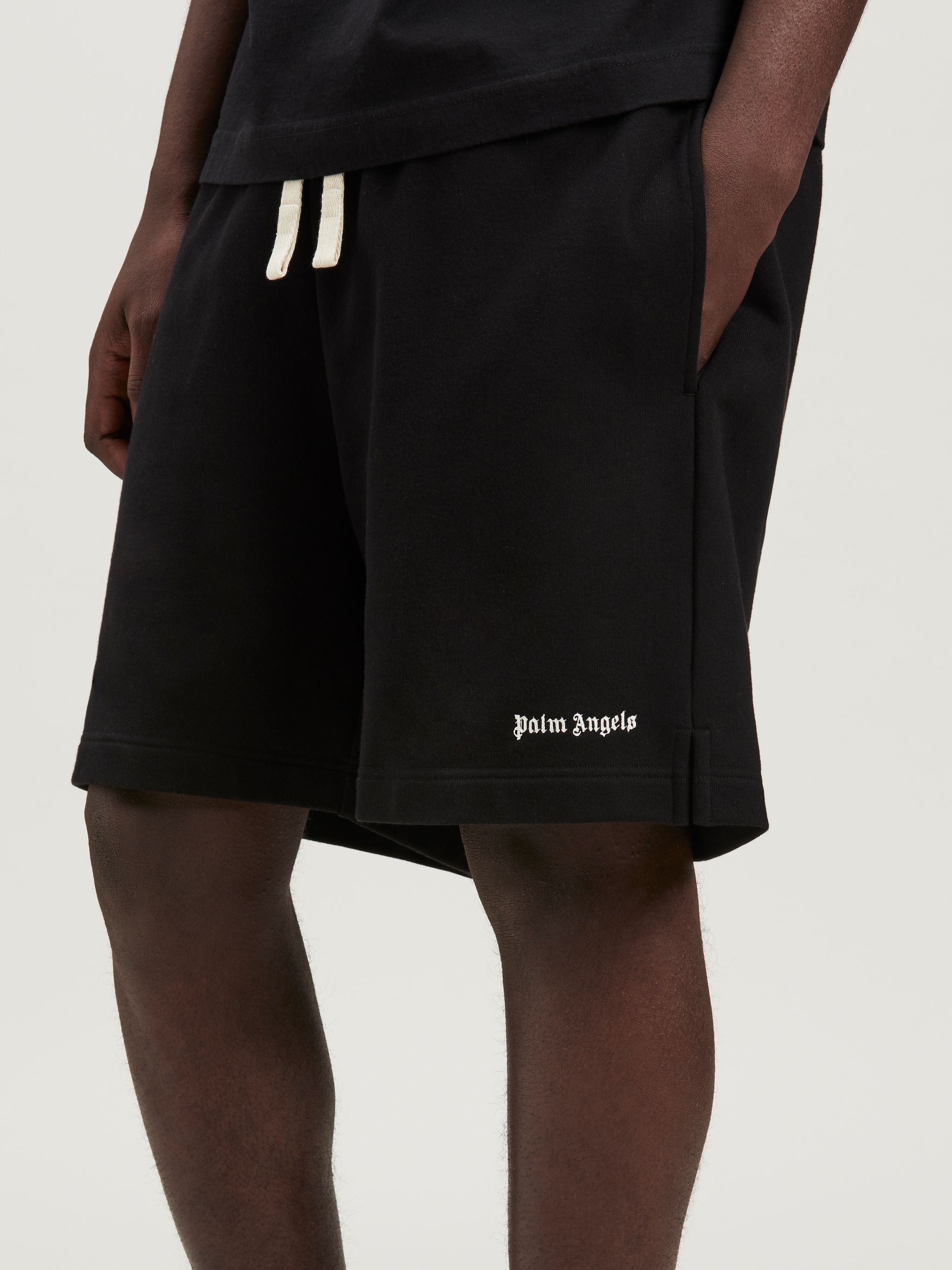 Embroidered Logo Sweatshort - 6