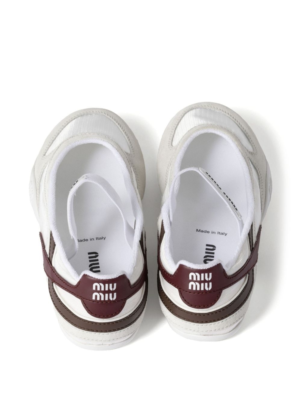 panelled ballerina shoes - 3
